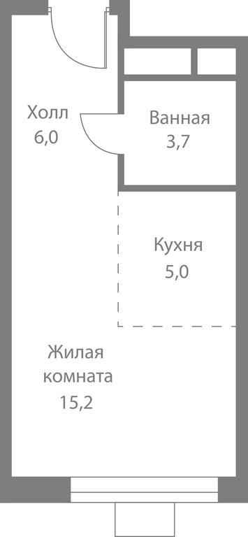 Apartment Sale, 30.1平方米 at Stellar City, Skolkovskoye Highway, 1, Moscow, Russia #1 Apartment Sale, 30.1平方米 at Stellar City, Skolkovskoye Highway, 1, Moscow, Russia #1