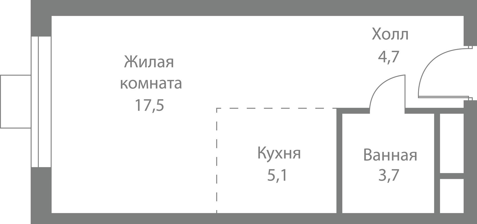 Apartment Sale, 31平方米 at Stellar City, Skolkovskoye Highway, 1, Moscow, Russia #1 Apartment Sale, 31平方米 at Stellar City, Skolkovskoye Highway, 1, Moscow, Russia #1