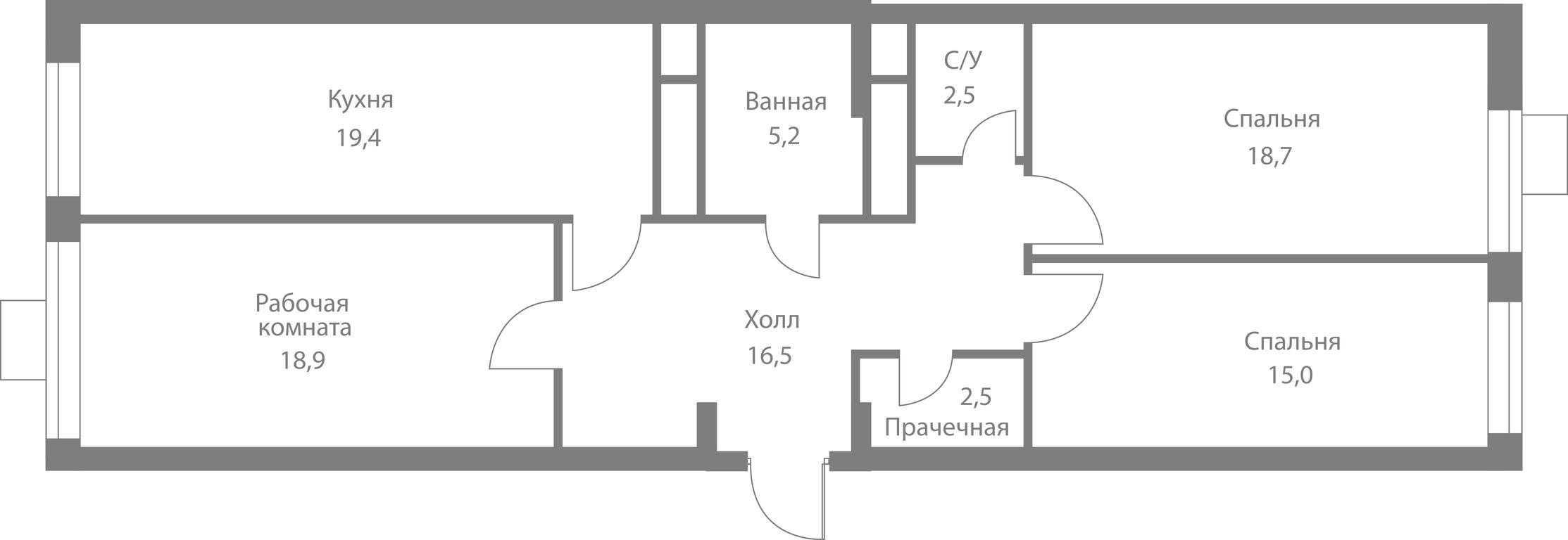 3-BD Apartment Sale, 98.7平方米 at Stellar City, Skolkovskoye Highway, 1, Moscow, Russia #1 3-BD Apartment Sale, 98.7平方米 at Stellar City, Skolkovskoye Highway, 1, Moscow, Russia #1