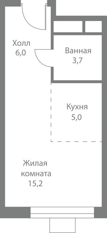 Apartment Sale, 29.9 sq. m. at Stellar City, Skolkovskoye Highway, 1, Moscow, Russia #1