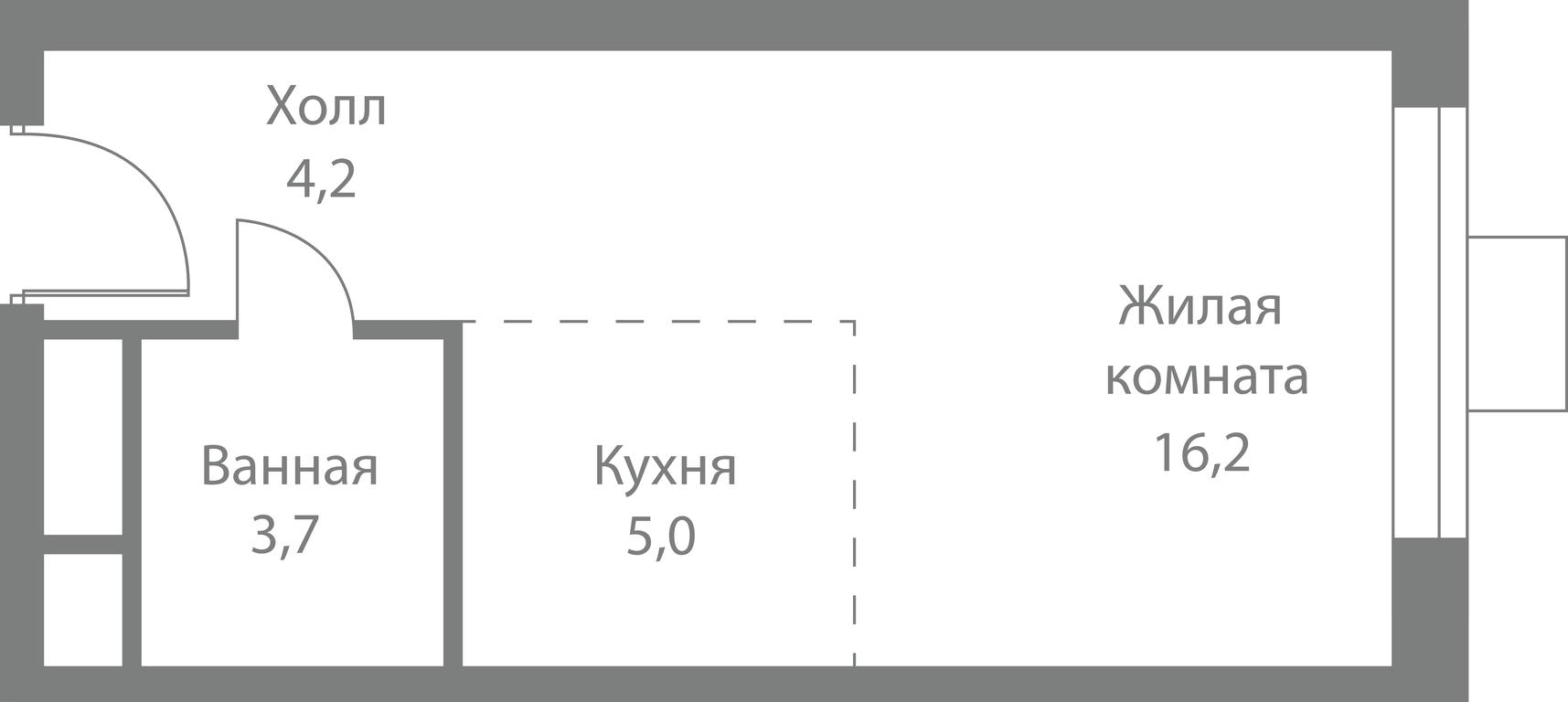 Apartment Sale, 29.1平方米 at Stellar City, Skolkovskoye Highway, 1, Moscow, Russia #1 Apartment Sale, 29.1平方米 at Stellar City, Skolkovskoye Highway, 1, Moscow, Russia #1