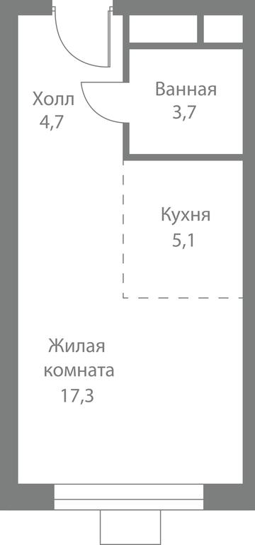 Apartment Sale, 31.2 sq. m. at Stellar City, Skolkovskoye Highway, 1, Moscow, Russia #1 Apartment Sale, 31.2 sq. m. at Stellar City, Skolkovskoye Highway, 1, Moscow, Russia #1
