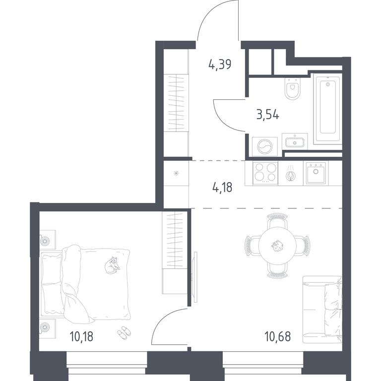Apartment Sale, 32.97 sq. m. at Vereiskaya 41, Vereyskaya Street, 41, Moscow, Russia #2 Apartment Sale, 32.97 sq. m. at Vereiskaya 41, Vereyskaya Street, 41, Moscow, Russia #2