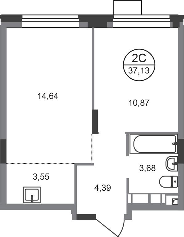 2-BD Apartment Sale, 37.13 sq. m. at Novograd Pavlino, Kosinskoye shosse, 2, Novoye Pavlino Microdistrict, Balashikha, Moscow Region, Russia #1 2-BD Apartment Sale, 37.13 sq. m. at Novograd Pavlino, Kosinskoye shosse, 2, Novoye Pavlino Microdistrict, Balashikha, Moscow Region, Russia #1