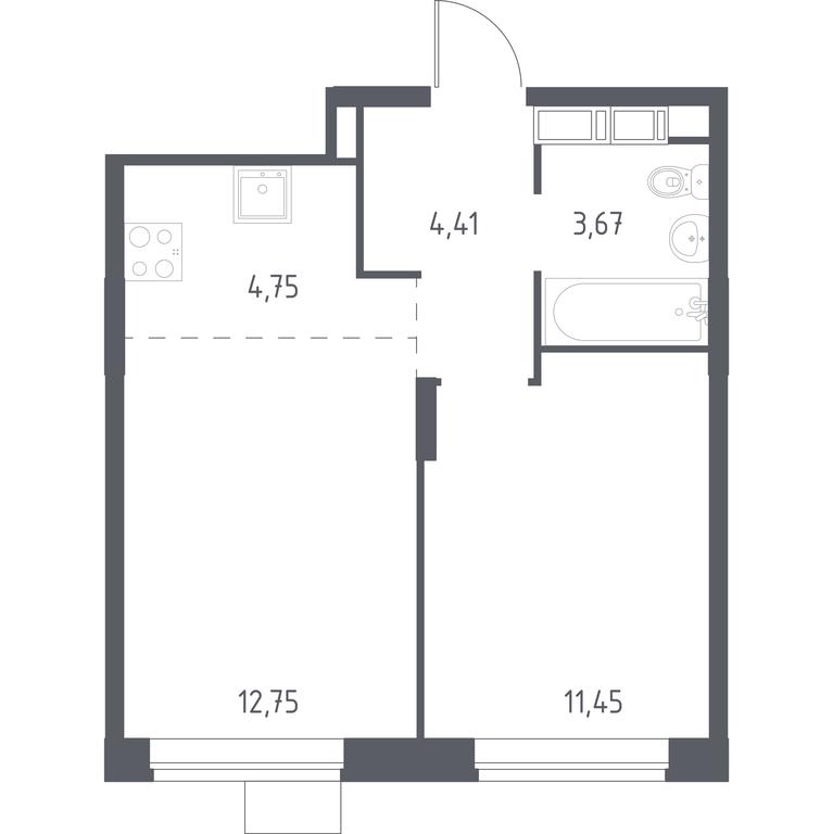 Apartment Sale, 36 sq. m. at Novograd Pavlino, Kosinskoye shosse, 2, Novoye Pavlino Microdistrict, Balashikha, Moscow Region, Russia #1 Apartment Sale, 36 sq. m. at Novograd Pavlino, Kosinskoye shosse, 2, Novoye Pavlino Microdistrict, Balashikha, Moscow Region, Russia #1