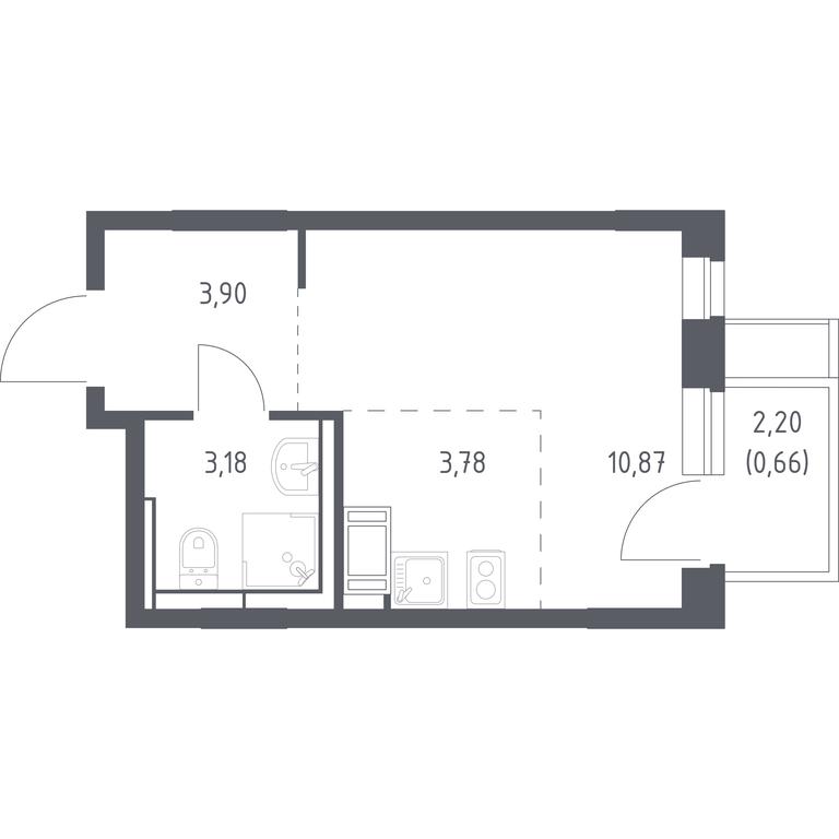 Apartment Sale, 22.39 sq. m. at Piatnitskie Luga, Pyatnitskoye Highway, 2, derevnya Yurlovo, Solnechnogorsk City District, Moscow Region, Russia #1 Apartment Sale, 22.39 sq. m. at Piatnitskie Luga, Pyatnitskoye Highway, 2, derevnya Yurlovo, Solnechnogorsk City District, Moscow Region, Russia #1