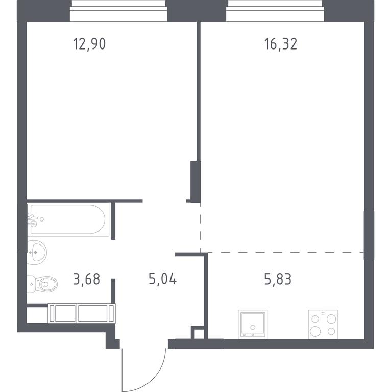 Apartment Sale, 43.6 sq. m. at Novograd Pavlino, Kosinskoye shosse, 2, Novoye Pavlino Microdistrict, Balashikha, Moscow Region, Russia #1 Apartment Sale, 43.6 sq. m. at Novograd Pavlino, Kosinskoye shosse, 2, Novoye Pavlino Microdistrict, Balashikha, Moscow Region, Russia #1