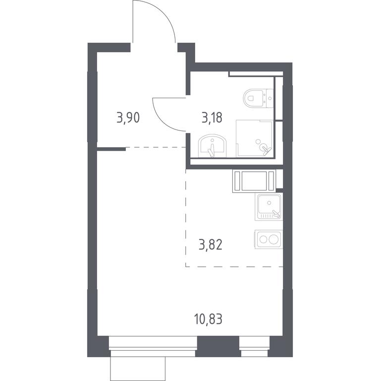 Apartment Sale, 21.73平方米 at Piatnitskie Luga, Pyatnitskoye Highway, 2, derevnya Yurlovo, Solnechnogorsk City District, Moscow Region, Russia #1 Apartment Sale, 21.73平方米 at Piatnitskie Luga, Pyatnitskoye Highway, 2, derevnya Yurlovo, Solnechnogorsk City District, Moscow Region, Russia #1