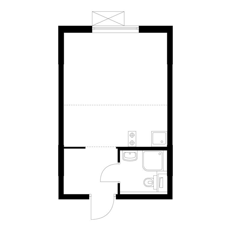 Apartment Sale, 23.7 sq. m. at Volzhskiy Park, 1st Grayvoronovsky Drive, 3с11, Moscow, Russia #1