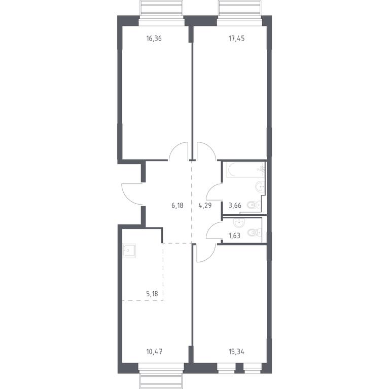 Продажа 2-комн. квартиры, 80,56 м² в ЖК «Рублевский Квартал», квартал Лайково Грин, жилой комплекс Город-событие Лайково, село Лайково, Одинцовский городской округ, Московская область, Россия #1 Продажа 2-комн. квартиры, 80,56 м² в ЖК «Рублевский Квартал», квартал Лайково Грин, жилой комплекс Город-событие Лайково, село Лайково, Одинцовский городской округ, Московская область, Россия #1