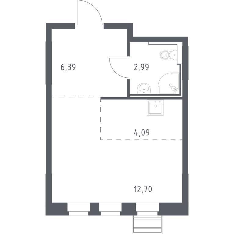 Apartment Sale, 26.17 sq. m. at Rublevskiy Kvartal, Laykovo Green Quarter, zhiloy kompleks Gorod-sobytiye Laykovo, selo Laykovo, Odintsovskiy City District, Moscow Region, Russia #1 Apartment Sale, 26.17 sq. m. at Rublevskiy Kvartal, Laykovo Green Quarter, zhiloy kompleks Gorod-sobytiye Laykovo, selo Laykovo, Odintsovskiy City District, Moscow Region, Russia #1