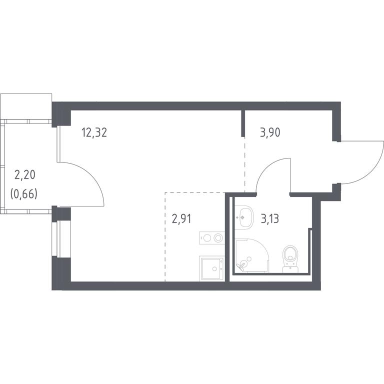 Apartment Sale, 22.92平方米 at Molzhaninovo, Leningradskoye Highway, 229, Moscow, Russia #1 Apartment Sale, 22.92平方米 at Molzhaninovo, Leningradskoye Highway, 229, Moscow, Russia #1