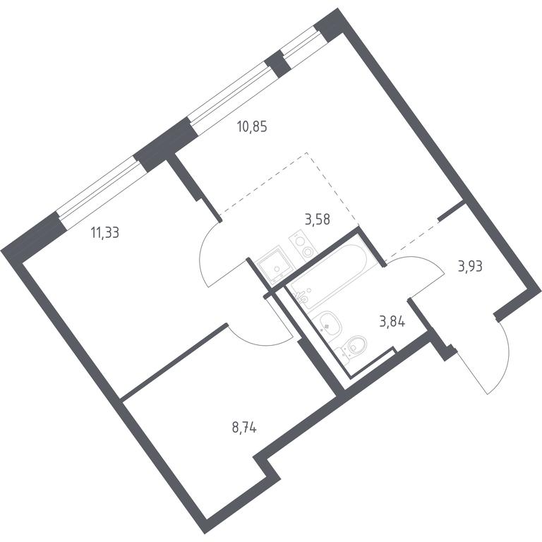Apartment Sale, 42.27 sq. m. at Molzhaninovo, Leningradskoye Highway, 229, Moscow, Russia #1 Apartment Sale, 42.27 sq. m. at Molzhaninovo, Leningradskoye Highway, 229, Moscow, Russia #1