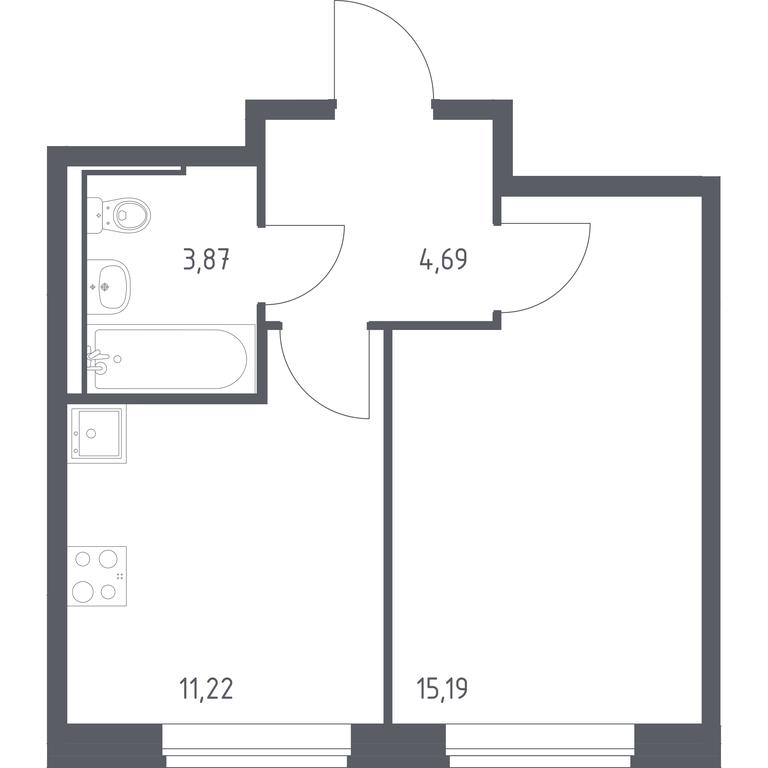 Apartment Sale, 34.97 sq. m. at Molzhaninovo, Leningradskoye Highway, 229, Moscow, Russia #1 Apartment Sale, 34.97 sq. m. at Molzhaninovo, Leningradskoye Highway, 229, Moscow, Russia #1