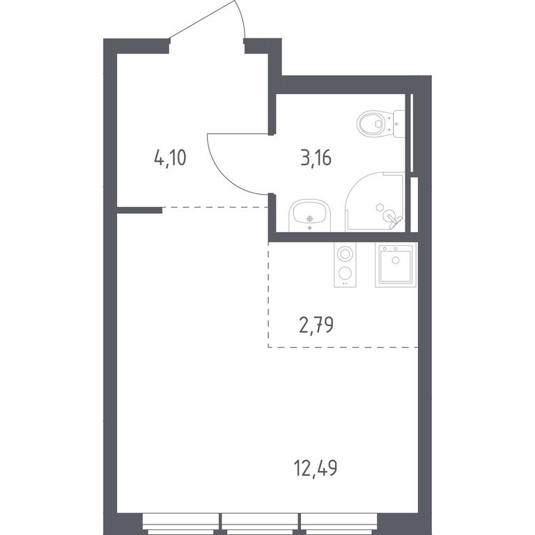 Apartment Sale, 22.54 sq. m. at Ostafevo, Ostafyevskoe Highway, 12к1, Ryazanovskoe Settlement, Moscow, Russia #1 Apartment Sale, 22.54 sq. m. at Ostafevo, Ostafyevskoe Highway, 12к1, Ryazanovskoe Settlement, Moscow, Russia #1
