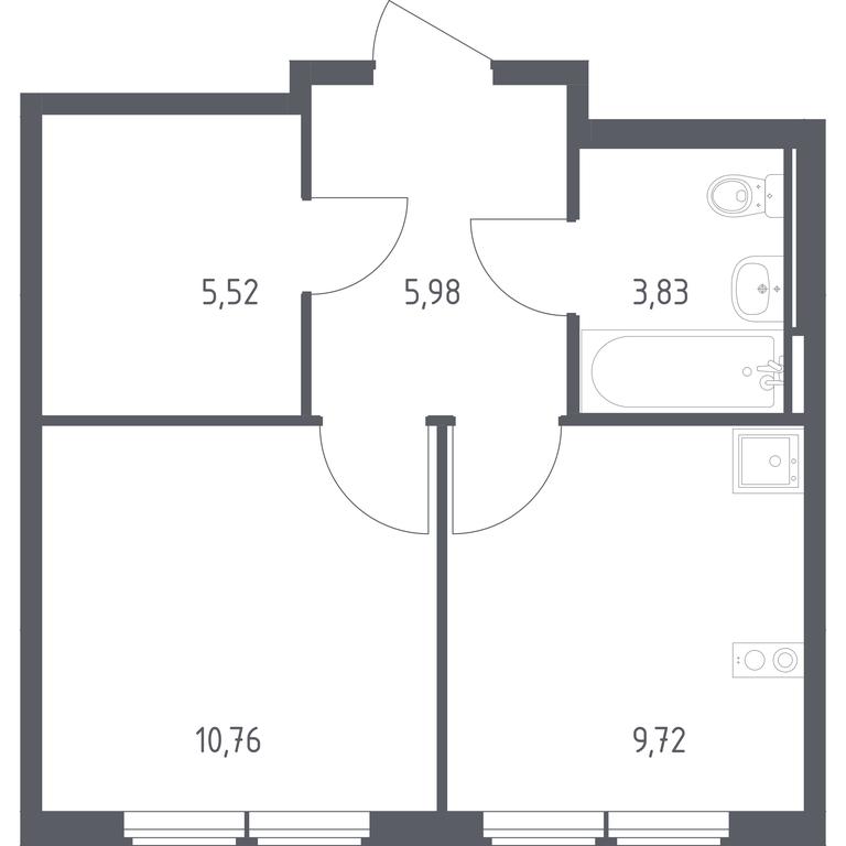 Apartment Sale, 35.81 sq. m. at Ostafevo, Ostafyevskoe Highway, 12к1, Ryazanovskoe Settlement, Moscow, Russia #1 Apartment Sale, 35.81 sq. m. at Ostafevo, Ostafyevskoe Highway, 12к1, Ryazanovskoe Settlement, Moscow, Russia #1