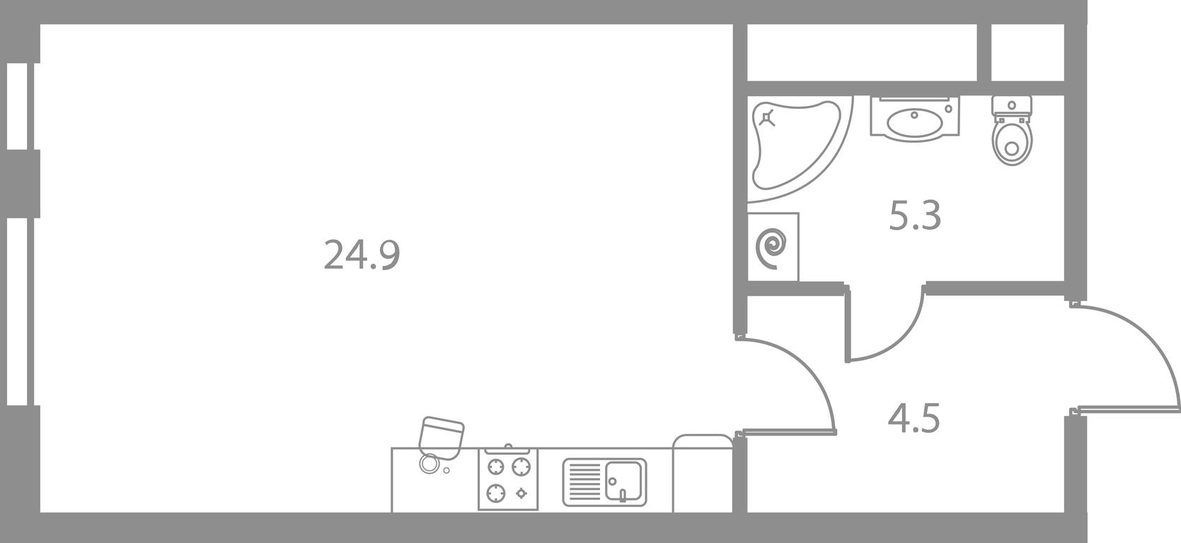 Apartment Sale, 34.7 sq. m. at West Tower, Aminyevskoye Highway, 6, Moscow, Russia #2 Apartment Sale, 34.7 sq. m. at West Tower, Aminyevskoye Highway, 6, Moscow, Russia #2