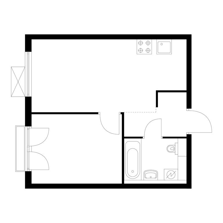 1-BD Apartment Sale, 34.4 sq. m. at Ilinskie Luga, Zapovednaya Street, 1, posyolok Ilyinskoye-Usovo, Krasnogorsk City District, Moscow Region, Russia #2 1-BD Apartment Sale, 34.4 sq. m. at Ilinskie Luga, Zapovednaya Street, 1, posyolok Ilyinskoye-Usovo, Krasnogorsk City District, Moscow Region, Russia #2