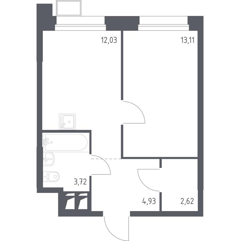 Apartment Sale, 36.3平方米 at Troparevo Park, Kiyevskoye shosse, 21-y kilometr, 3с4, Mosrentgen Settlement, Moscow, Russia #1 Apartment Sale, 36.3平方米 at Troparevo Park, Kiyevskoye shosse, 21-y kilometr, 3с4, Mosrentgen Settlement, Moscow, Russia #1