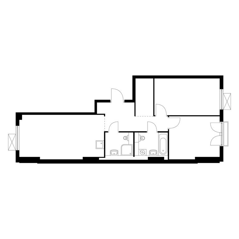 2-BD Apartment Sale, 62.7 sq. m. at Ilinskie Luga, Zapovednaya Street, 1, posyolok Ilyinskoye-Usovo, Krasnogorsk City District, Moscow Region, Russia #1 2-BD Apartment Sale, 62.7 sq. m. at Ilinskie Luga, Zapovednaya Street, 1, posyolok Ilyinskoye-Usovo, Krasnogorsk City District, Moscow Region, Russia #1