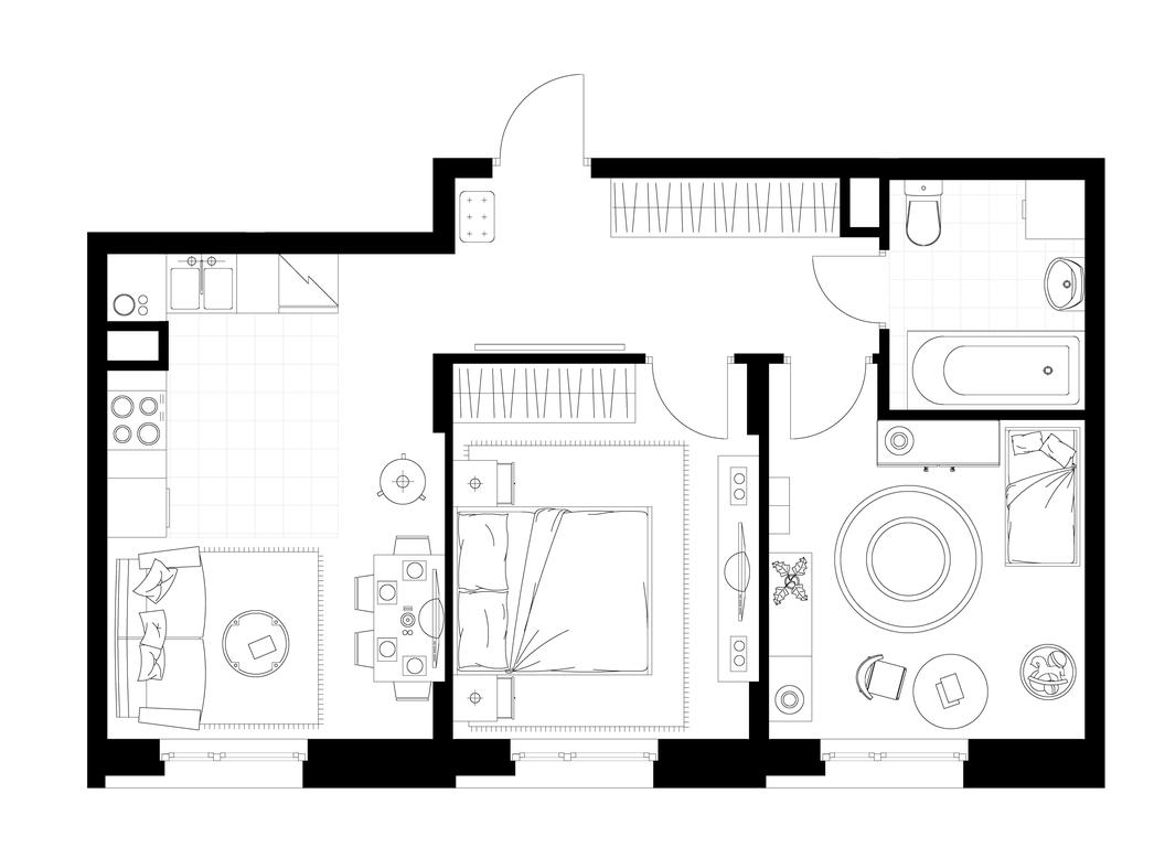 2-BD Apartment Sale, 53.1 sq. m. at Rezidentsii Skolkovo, Kashtanovaya ulitsa, 1, rabochiy posyolok Zarechye, Odintsovskiy City District, Moscow Region, Russia #1 2-BD Apartment Sale, 53.1 sq. m. at Rezidentsii Skolkovo, Kashtanovaya ulitsa, 1, rabochiy posyolok Zarechye, Odintsovskiy City District, Moscow Region, Russia #1