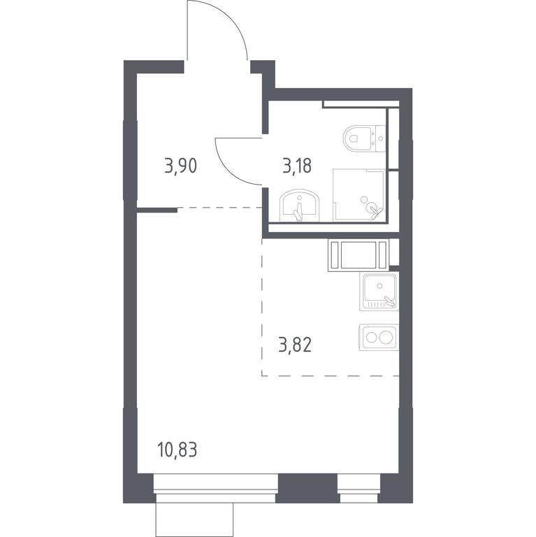 Apartment Sale, 21.73平方米 at Piatnitskie Luga, Pyatnitskoye Highway, 2, derevnya Yurlovo, Solnechnogorsk City District, Moscow Region, Russia #1 Apartment Sale, 21.73平方米 at Piatnitskie Luga, Pyatnitskoye Highway, 2, derevnya Yurlovo, Solnechnogorsk City District, Moscow Region, Russia #1