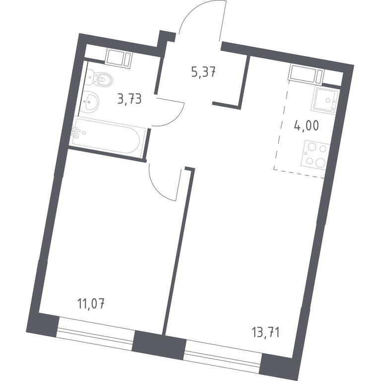 Apartment Sale, 37.88 sq. m. at Eko Bunino, prospekt Kuprina, 34к1, Sosenskoye Settlement, Moscow, Russia #1 Apartment Sale, 37.88 sq. m. at Eko Bunino, prospekt Kuprina, 34к1, Sosenskoye Settlement, Moscow, Russia #1
