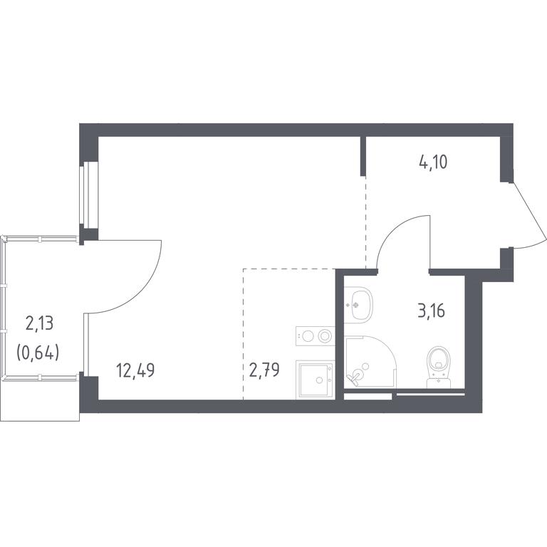 Apartment Sale, 23.18平方米 at Ostafevo, Ostafyevskoe Highway, 12к1, Ryazanovskoe Settlement, Moscow, Russia #1 Apartment Sale, 23.18平方米 at Ostafevo, Ostafyevskoe Highway, 12к1, Ryazanovskoe Settlement, Moscow, Russia #1
