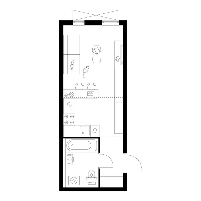 Apartment Sale, 24.7 sq. m. at Salarevo Park, Salaryevskaya Street, 8к1, Moskovskiy Settlement, Moscow, Russia #1 Apartment Sale, 24.7 sq. m. at Salarevo Park, Salaryevskaya Street, 8к1, Moskovskiy Settlement, Moscow, Russia #1