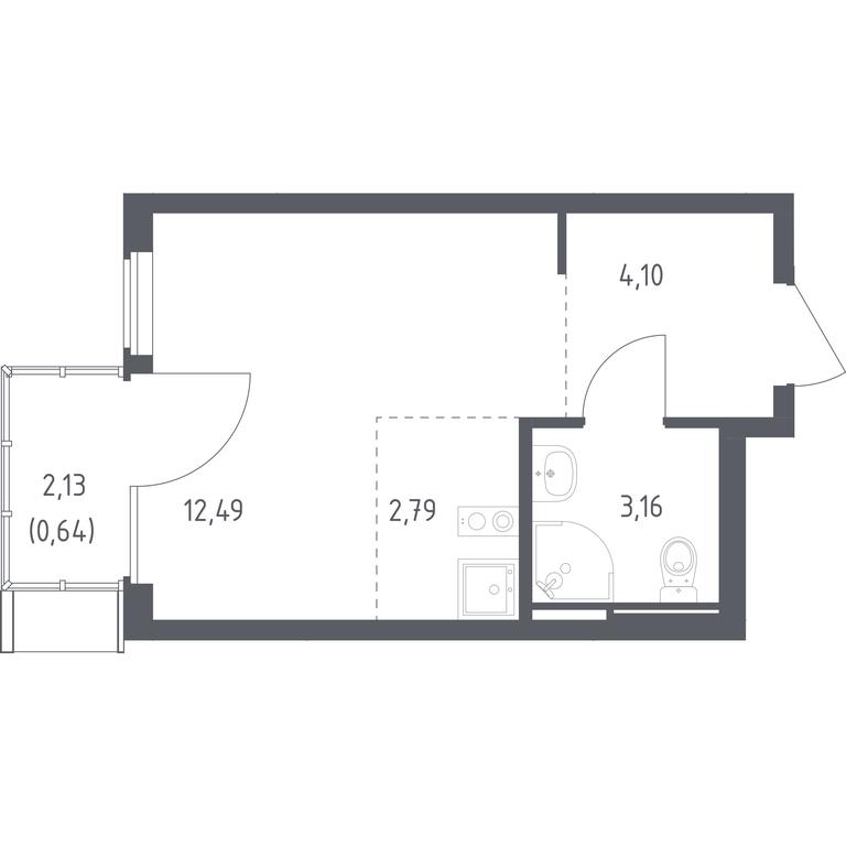 Apartment Sale, 23.18平方米 at Ostafevo, Ostafyevskoe Highway, 12к1, Ryazanovskoe Settlement, Moscow, Russia #1 Apartment Sale, 23.18平方米 at Ostafevo, Ostafyevskoe Highway, 12к1, Ryazanovskoe Settlement, Moscow, Russia #1