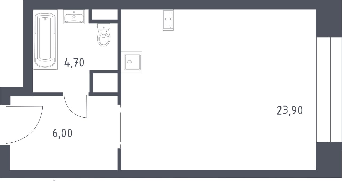 Apartment Sale, 34.6 sq. m. at Stremyannyj 2, Stremyanniy Lane, 2, Moscow, Russia #2 Apartment Sale, 34.6 sq. m. at Stremyannyj 2, Stremyanniy Lane, 2, Moscow, Russia #2