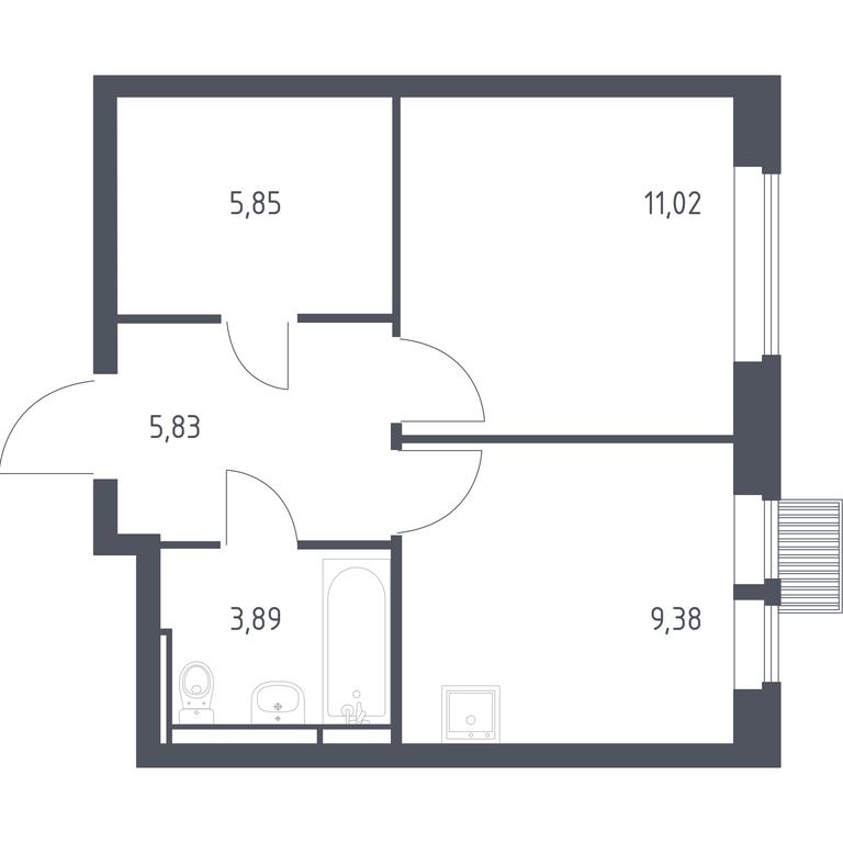 Apartment Sale, 35.97 sq. m. at Bolshoe Putilkovo, Prostornaya ulitsa, 1, Putilkovo Village, Krasnogorsk City District, Moscow Region, Russia #1 Apartment Sale, 35.97 sq. m. at Bolshoe Putilkovo, Prostornaya ulitsa, 1, Putilkovo Village, Krasnogorsk City District, Moscow Region, Russia #1