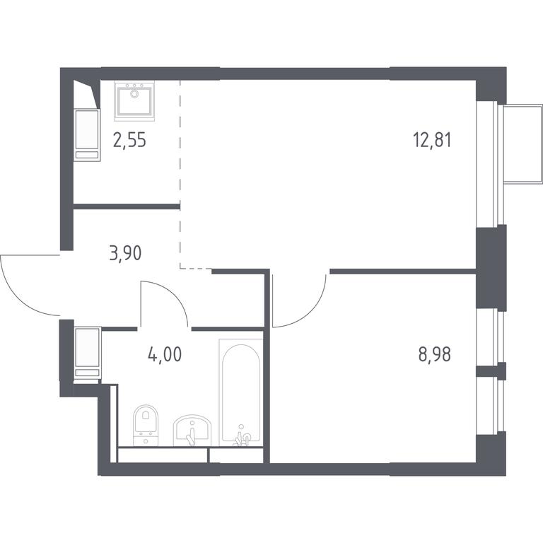 Apartment Sale, 32.24 sq. m. at Bolshoe Putilkovo, Prostornaya ulitsa, 1, Putilkovo Village, Krasnogorsk City District, Moscow Region, Russia #1 Apartment Sale, 32.24 sq. m. at Bolshoe Putilkovo, Prostornaya ulitsa, 1, Putilkovo Village, Krasnogorsk City District, Moscow Region, Russia #1
