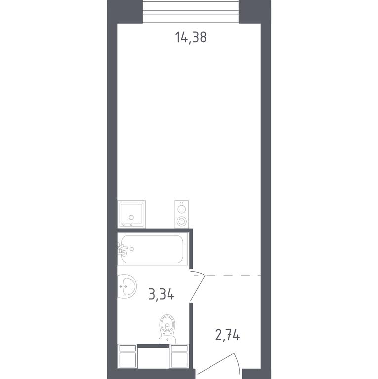 Apartment Sale, 20.46 sq. m. at Perets, Pyatnitskoye Highway, 58, Moscow, Russia #1 Apartment Sale, 20.46 sq. m. at Perets, Pyatnitskoye Highway, 58, Moscow, Russia #1