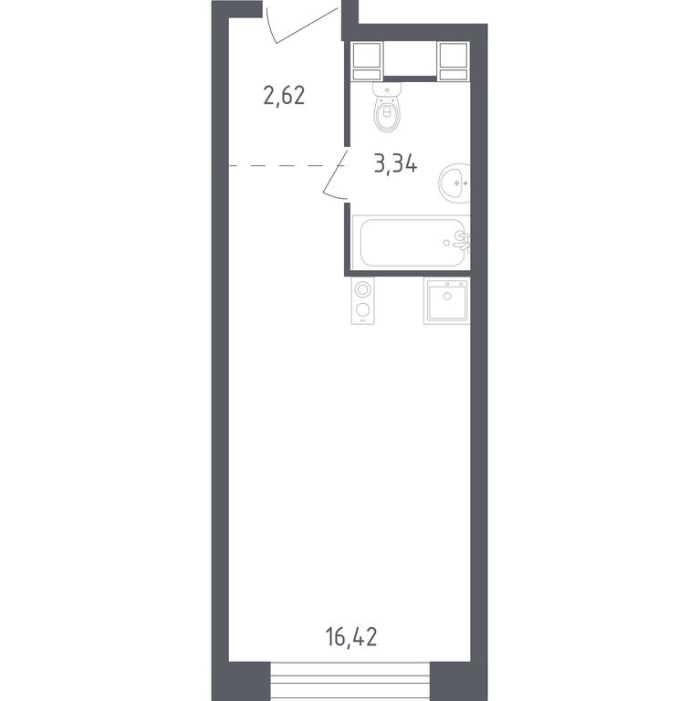 Apartment Sale, 22.38平方米 at Perets, Pyatnitskoye Highway, 58, Moscow, Russia #1 Apartment Sale, 22.38平方米 at Perets, Pyatnitskoye Highway, 58, Moscow, Russia #1