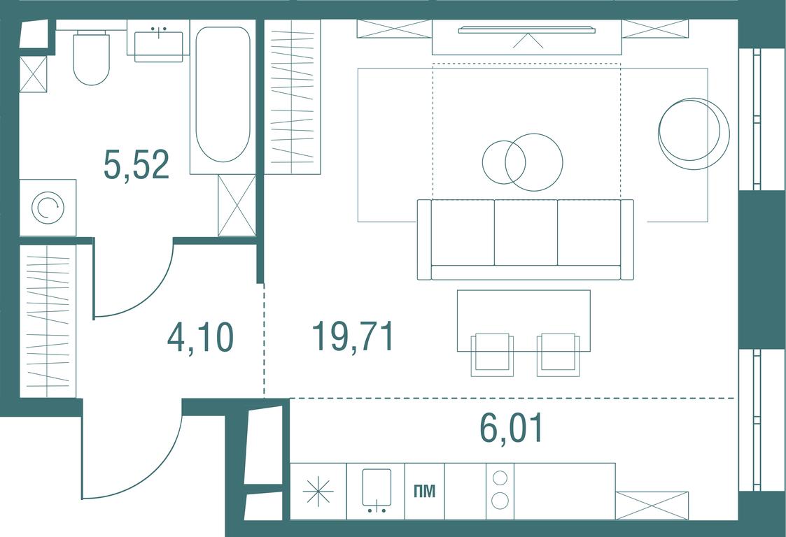 Apartment Sale, 35.34 sq. m. at Odinburg, Severnaya Street, 11, Odintsovo, Moscow Region, Russia #1 Apartment Sale, 35.34 sq. m. at Odinburg, Severnaya Street, 11, Odintsovo, Moscow Region, Russia #1