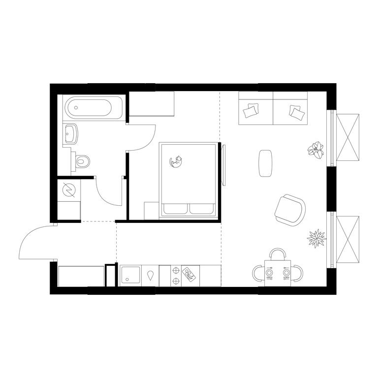 1-BD Apartment Sale, 35.1 sq. m. at Zelionyi Park, 687-y proyezd, 15с2, Zelenograd, Moscow, Russia #1 1-BD Apartment Sale, 35.1 sq. m. at Zelionyi Park, 687-y proyezd, 15с2, Zelenograd, Moscow, Russia #1