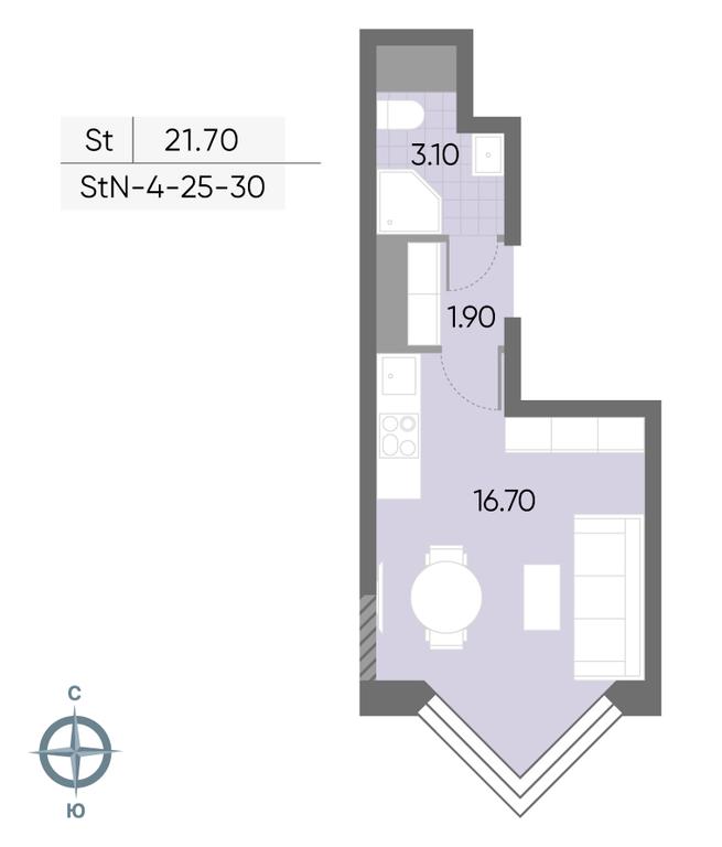 Apartment Sale, 21.7 sq. m. at Wave, Borisovskye Prudy Street, 1Б, Moscow, Russia #1 Apartment Sale, 21.7 sq. m. at Wave, Borisovskye Prudy Street, 1Б, Moscow, Russia #1