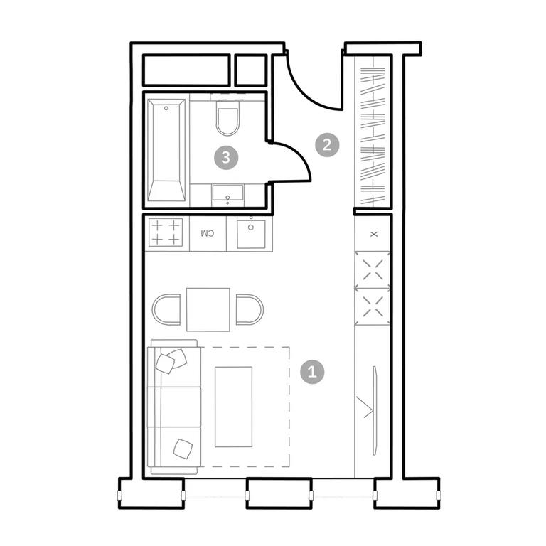 Apartment Sale, 26.15 sq. m. at Fiztekh-City, Новодачная улица, 67, Москва, Россия #1 Apartment Sale, 26.15 sq. m. at Fiztekh-City, Новодачная улица, 67, Москва, Россия #1