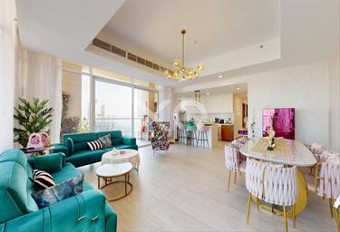 3-BD Apartment Sale, 1,000 sq. ft., Hameni Tower, Jumeirah Village Circle, Dubai, UAE #4