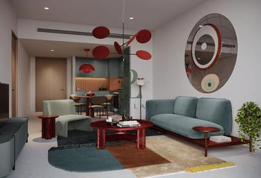 1-BD Apartment Sale, 724 sq. ft., The Edge Tower A, The Edge, Business Bay, Dubai, UAE #2