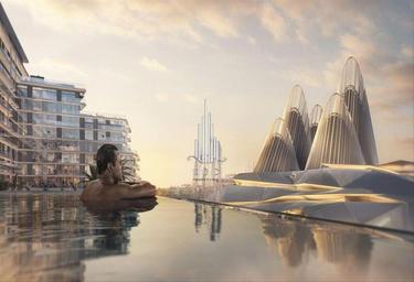 1-BD Apartment Sale, 1,000 sq. ft., Groves, The Pearl Residences at Saadiyat, Saadiyat Island, Abu Dhabi, UAE #4