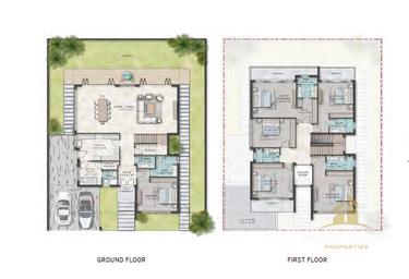 6-BD House Sale, 4,727 sq. ft. at Santorini By Damac, Santorini, Damac Lagoons, Dubai, UAE #4