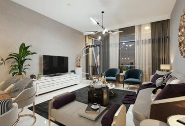 2-BD Apartment Sale, 845 sq. ft. at Plaza Masdar City, Plaza, Masdar City, Abu Dhabi, UAE #4