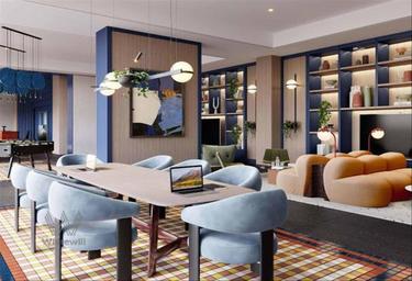 1-BD Apartment Sale, 573 sq. ft., The Edge Tower A, The Edge, Business Bay, Dubai, UAE #4