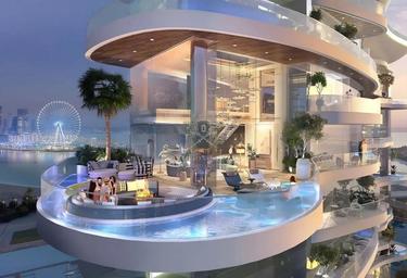 2-BD Apartment Sale, 1,000 sq. ft., Tower C, Damac Bay, Dubai Harbour, Dubai, UAE #3