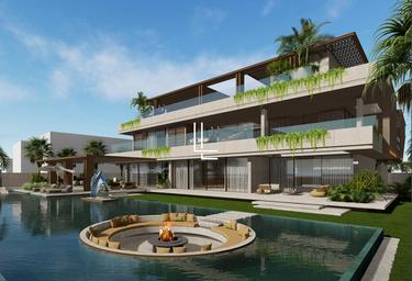6-BD House Sale, 41,800 sq. ft. at Bvlgari Ocean Mansions, Jumeirah Bay Island, Jumeirah, Dubai, UAE #4