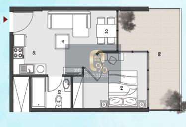 1-BD Apartment Sale, 610 sq. ft. at Al Maryah Vista Phase 2 By Reportage, Al Maryah Vista 2, Al Maryah Island, Abu Dhabi, UAE #4