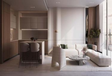 1-BD Apartment Sale, 730 sq. ft., Binghatti Starlight, Al Jaddaf, Dubai, UAE #1