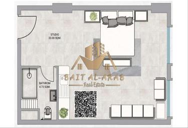 Apartment Sale, 659 sq. ft. at Kentia Residence, Kentia, Ajman Uptown Villas, Ajman Uptown, Ajman, UAE #4